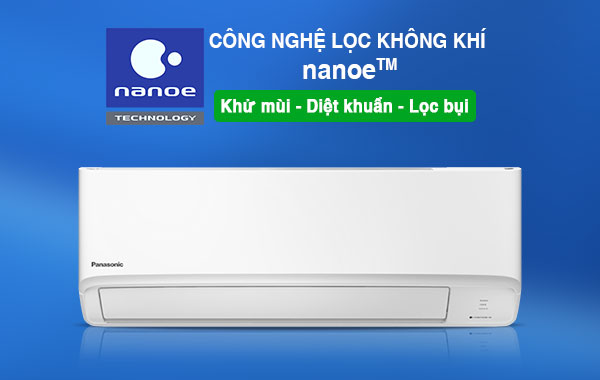 Công nghệ lọc khí Nanoe trên máy lạnh Panasonic 2020